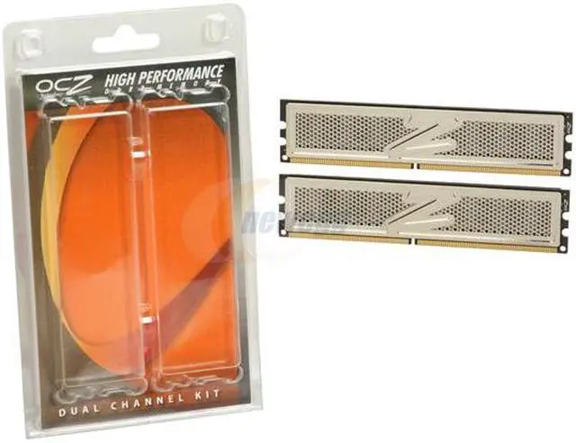 Alt view image 3 of 3 - OCZ Platinum 4GB (2 x 2GB) DDR2 800 (PC2 6400) Enhanced Bandwidth Dual Channel Kit Desktop Memory Model OCZ2P800EB4GK