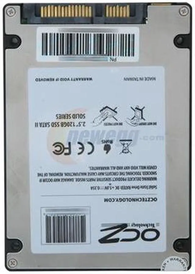 Alt view image 4 of 5 - OCZ Solid Series OCZSSD2-1SLD120G 2.5" 120GB SATA II