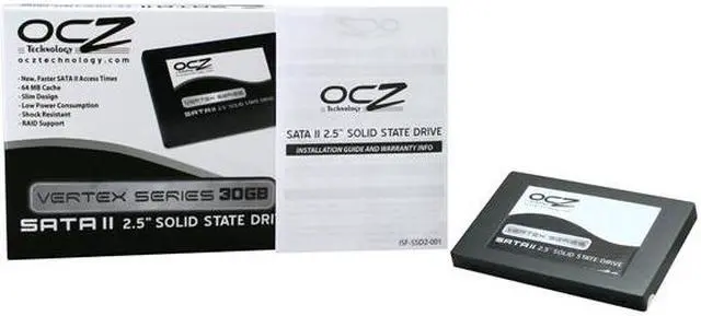 Alt view image 6 of 6 - OCZ Vertex Series 2.5" 30GB SATA II MLC Internal Solid State Drive (SSD) OCZSSD2-1VTX30GXXX