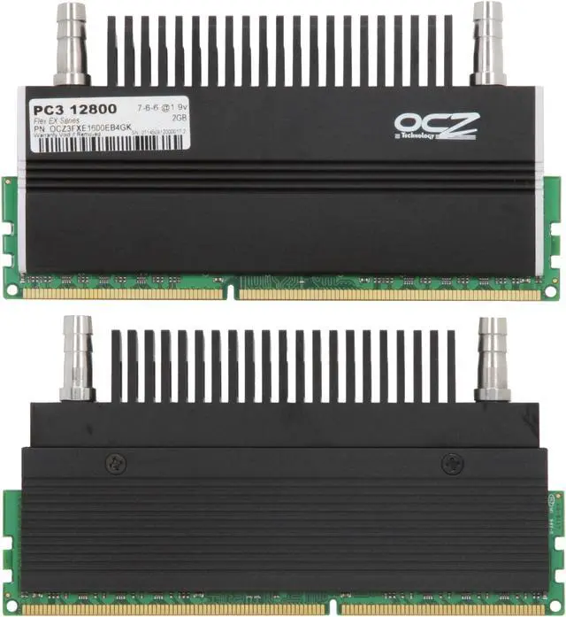 Alt view image 4 of 5 - OCZ Flex EX 4GB (2 x 2GB) DDR3 1600 (PC3 12800) Ehanced Bandwidth Desktop Memory Model OCZ3FXE1600EB4GK