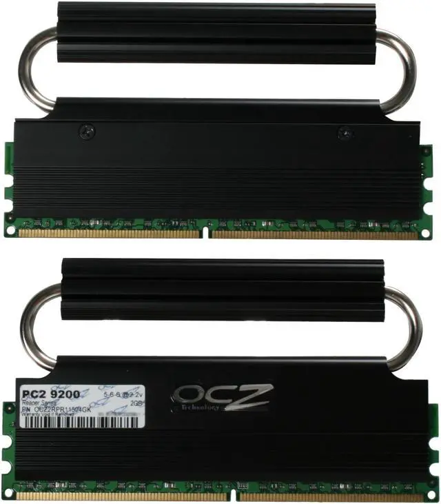 Alt view image 3 of 4 - OCZ Reaper 4GB (2 x 2GB) 240-Pin DDR2 SDRAM DDR2 1150 (PC2 9200) Desktop Memory