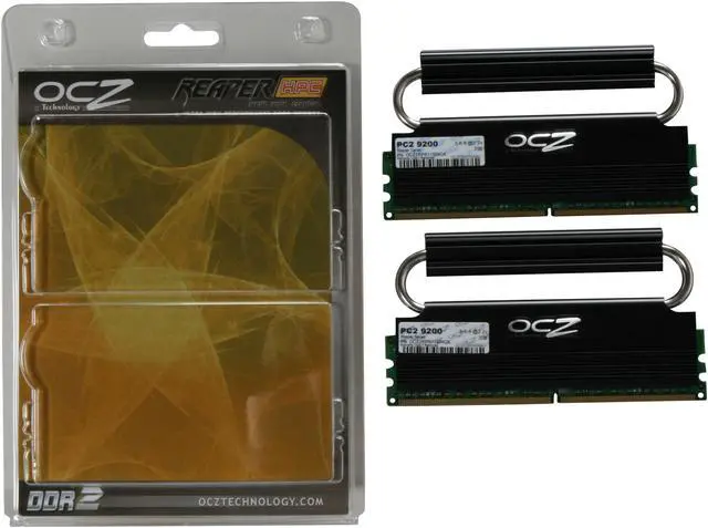 Alt view image 4 of 4 - OCZ Reaper 4GB (2 x 2GB) 240-Pin DDR2 SDRAM DDR2 1150 (PC2 9200) Desktop Memory