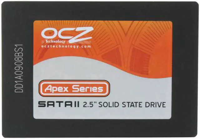 Alt view image 2 of 4 - OCZ Apex Series 2.5" 120GB SATA II MLC Internal Solid State Drive (SSD) OCZSSD2-1APX120G