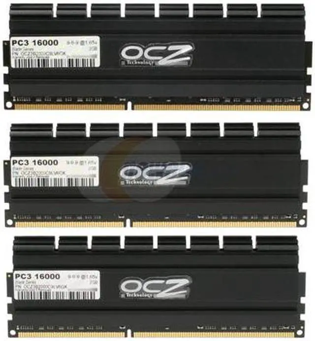 OCZ Blade Series DDR3-2000 6GB - Thumbnail 3