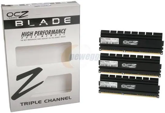 OCZ Blade Series DDR3-2000 6GB - Thumbnail 2