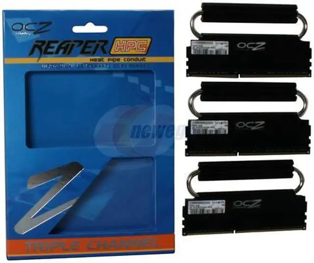 Alt view image 4 of 4 - OCZ Reaper HPC 6GB (3 x 2GB) DDR3 2000 (PC3 16000) Desktop Memory Model OCZ3RPR2000LV6GK
