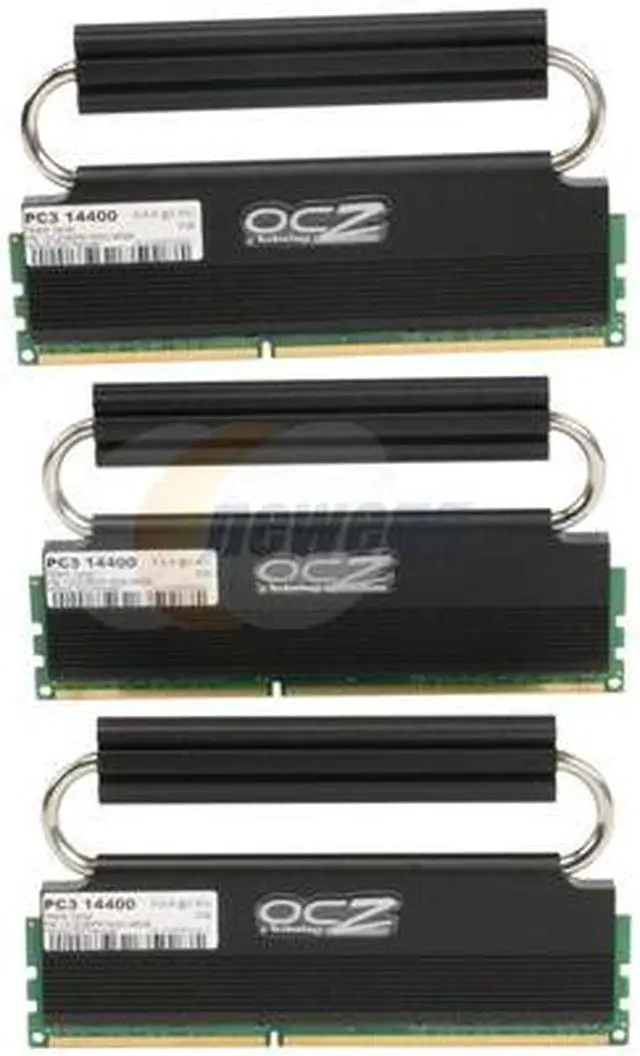 Alt view image 2 of 3 - OCZ Reaper HPC 6GB (3 x 2GB) DDR3 1800 (PC3 14400) Low Voltage Desktop Memory Model OCZ3RPR1800LV6GK