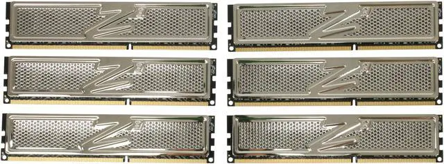 Alt view image 2 of 3 - OCZ Platinum 12GB (6 x 2GB) DDR3 1600 (PC3 12800) Low Voltage Desktop Memory Model OCZ3P1600LV12GS