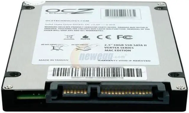 Alt view image 4 of 6 - OCZ Vertex 2.5" 30GB SATA II MLC Apple / Mac Edition SSD OCZSSD2-1VTXA30G