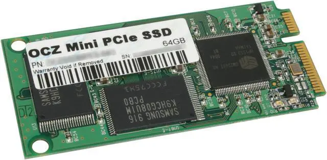 Main image of OCZ OCZSSDMPES-64G Mini PCIe 64GB Mini PCIe (SATA) Enterprise Solid State Disk