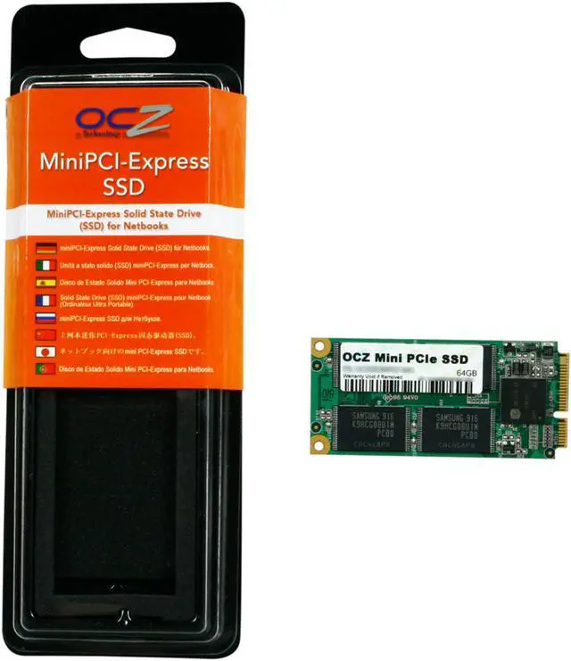 Alt view image 3 of 3 - OCZ OCZSSDMPEP-64G 64GB Mini PCIe (PATA) Enterprise Solid State Disk