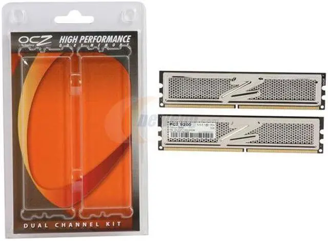 Alt view image 3 of 3 - OCZ Platinum 4GB (2 x 2GB) DDR2 1150 (PC2 9200) Desktop Memory Model OCZ2P1150LV4GK