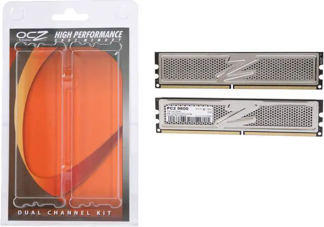 Alt view image 3 of 3 - OCZ Platinum 4GB (2 x 2GB) DDR2 1200 (PC2 9600) Low Voltage Desktop Memory Model OCZ2P1200LV4GK