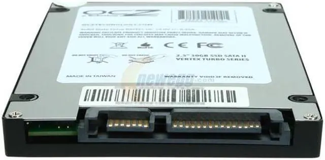 Alt view image 4 of 5 - OCZ Vertex Turbo 2.5" 30GB SATA II MLC Internal Solid State Drive (SSD) OCZSSD2-1VTXT30G