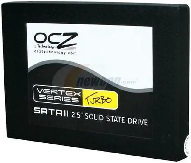 Alt view image 2 of 6 - OCZ Vertex Turbo 2.5" 120GB SATA II MLC Internal Solid State Drive (SSD) OCZSSD2-1VTXT120G