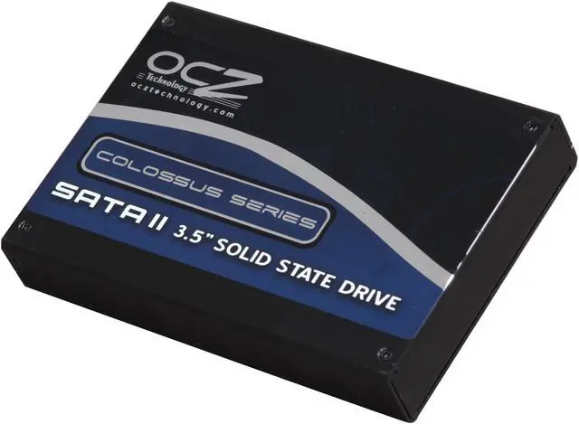 Alt view image 2 of 5 - OCZ Colossus Series 3.5" 120GB SATA II MLC Internal Solid State Drive (SSD) OCZSSD2-1CLS120G