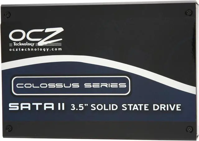 Alt view image 3 of 5 - OCZ Colossus Series 3.5" 120GB SATA II MLC Internal Solid State Drive (SSD) OCZSSD2-1CLS120G