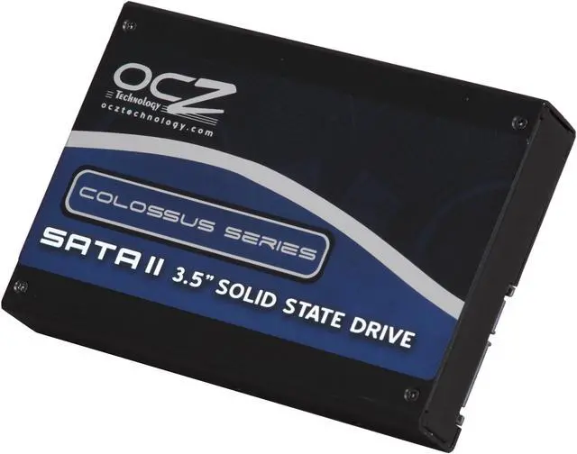 Alt view image 2 of 6 - OCZ Colossus Series 3.5" 500GB SATA II MLC Internal Solid State Drive (SSD) OCZSSD2-1CLS500G
