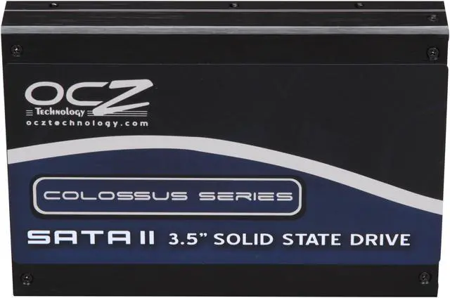 Alt view image 3 of 6 - OCZ Colossus Series 3.5" 500GB SATA II MLC Internal Solid State Drive (SSD) OCZSSD2-1CLS500G