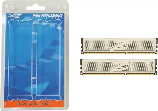 Alt view image 3 of 3 - OCZ Platinum 4GB (2 x 2GB) DDR3 1600 (PC3 12800) Desktop Memory Model OCZ3P1600LV4GK
