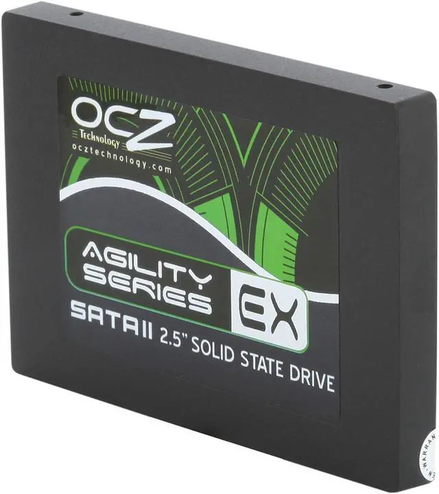 Alt view image 2 of 13 - OCZ Agility EX Series 2.5" 60GB SATA II SLC Internal Solid State Drive (SSD) OCZSSD2-1AGTEX60G