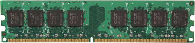 Alt view image 2 of 3 - OCZ 2GB DDR2 667 (PC2 5400) Desktop Memory Model OCZ2V6672G
