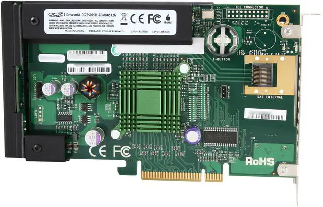Alt view image 4 of 6 - OCZ Z-Drive M84 OCZSSDPCIE-ZDM84512G PCI-E 512GB PCI-Express interface (x8) MLC Enterprise Solid State Disk
