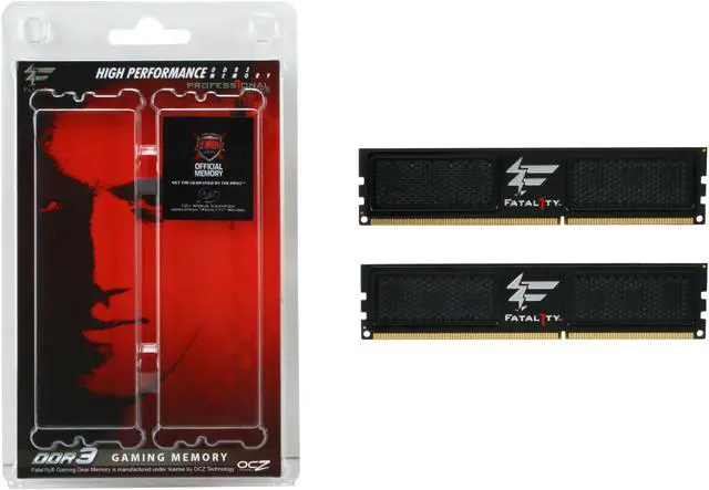 Alt view image 3 of 3 - OCZ 4GB (2 x 2GB) DDR3 1600 (PC3 12800) Desktop Memory Model OCZ3F1600LV4GK