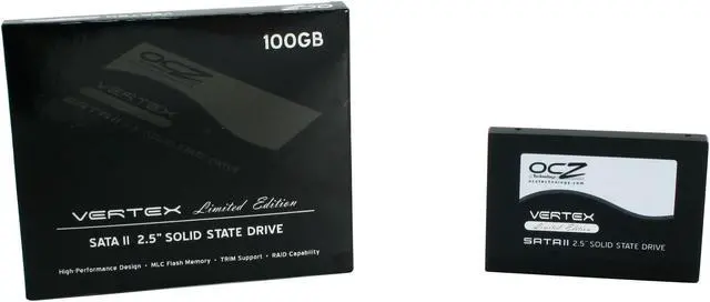 Alt view image 6 of 6 - OCZ Vertex LE (Limited Edition) 2.5" 100GB SATA II MLC Internal Solid State Drive (SSD) OCZSSD2-1VTXLE100G