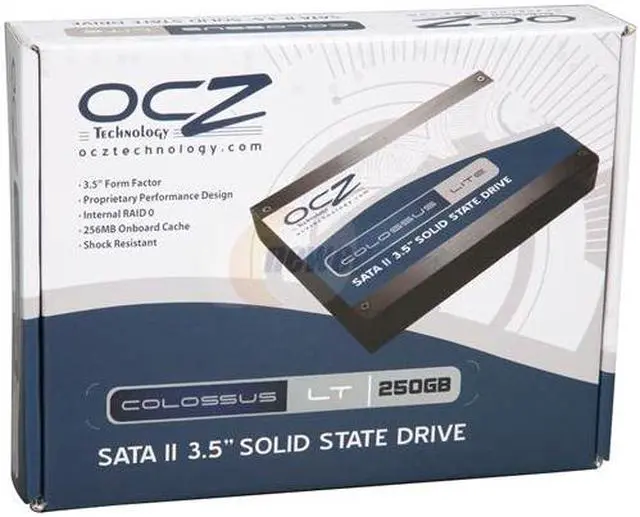 Main image of OCZ Colossus LT Series 3.5" 250GB SATA II MLC Internal Solid State Drive (SSD) OCZSSD2-1CLSLT250G