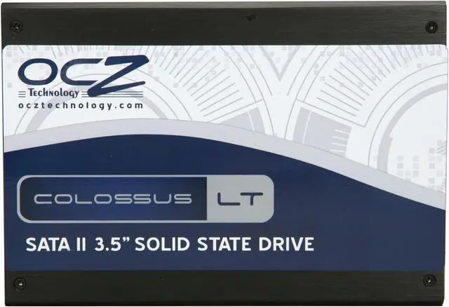 Alt view image 3 of 6 - OCZ Colossus LT Series 3.5" 250GB SATA II MLC Internal Solid State Drive (SSD) OCZSSD2-1CLSLT250G