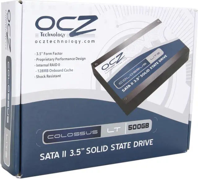 Main image of OCZ Colossus LT Series 3.5" 500GB SATA II MLC Internal Solid State Drive (SSD) OCZSSD2-1CLSLT500G