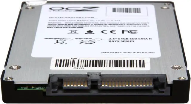 Alt view image 4 of 5 - OCZ Onyx Series 2.5" 64GB SATA II MLC Internal Solid State Drive (SSD) OCZSSD2-1ONX64G