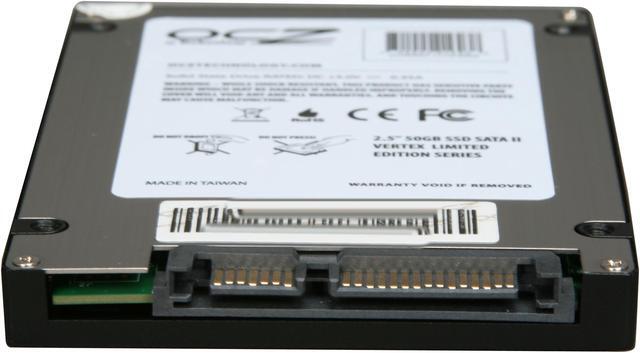 Alt view image 4 of 6 - OCZ Vertex LE (Limited Edition) 2.5" 50GB SATA II MLC Internal Solid State Drive (SSD) OCZSSD2-1VTXLE50G