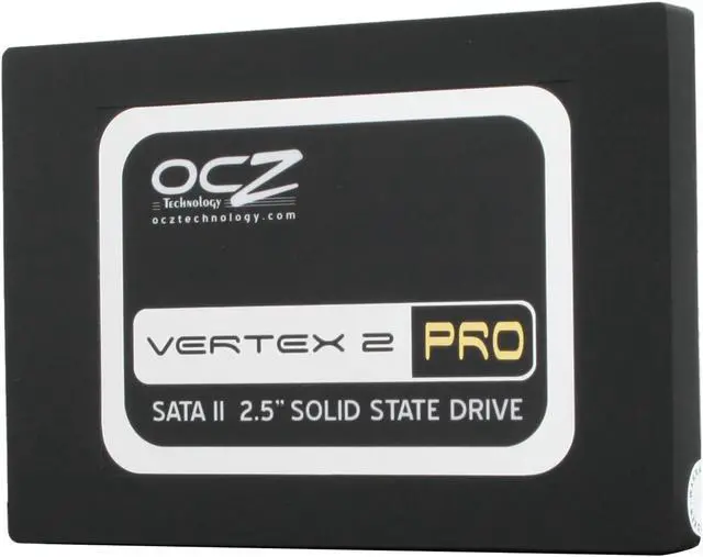 Alt view image 2 of 6 - OCZ Vertex 2 Pro 2.5" 50GB SATA II MLC Internal Solid State Drive (SSD) OCZSSD2-2VTXP50G