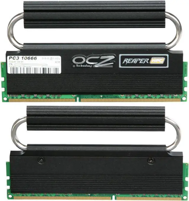 Alt view image 4 of 9 - OCZ Reaper Edition 12GB (3 x 4GB) DDR3 1333 (PC3 10666) Low Voltage Desktop Memory Model OCZ3RPR1333C9LV12GK