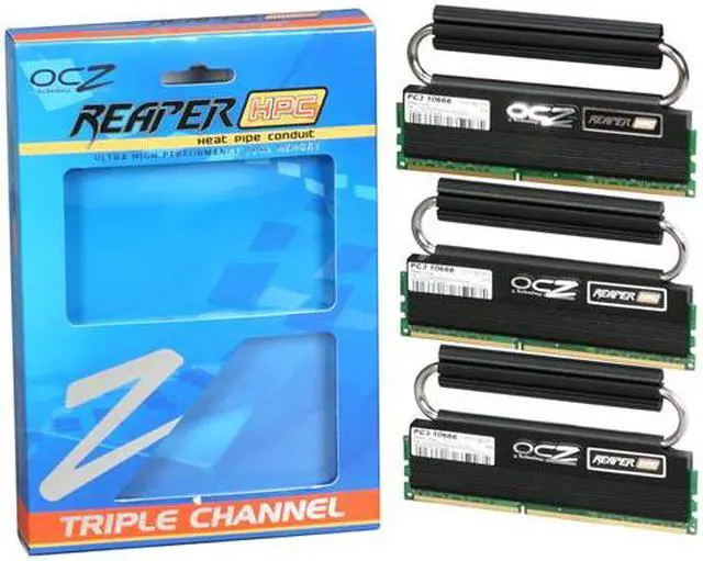 Alt view image 5 of 9 - OCZ Reaper Edition 12GB (3 x 4GB) DDR3 1333 (PC3 10666) Low Voltage Desktop Memory Model OCZ3RPR1333C9LV12GK