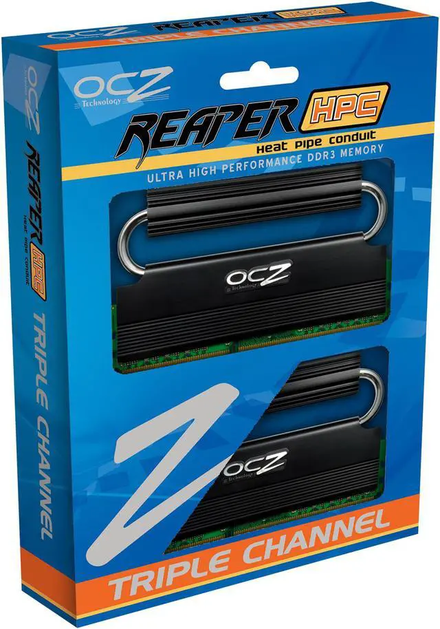 Alt view image 9 of 9 - OCZ Reaper Edition 12GB (3 x 4GB) DDR3 1333 (PC3 10666) Low Voltage Desktop Memory Model OCZ3RPR1333C9LV12GK