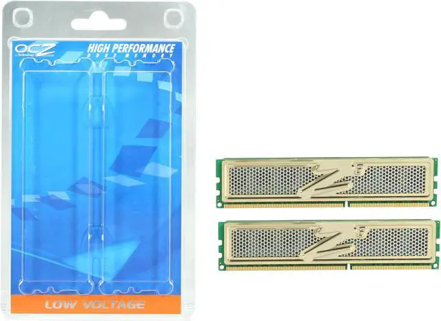 Alt view image 4 of 4 - OCZ Gold 8GB (2 x 4GB) DDR3 1333 (PC3 10666) Low Voltage Desktop Memory Model OCZ3G1333LV8GK