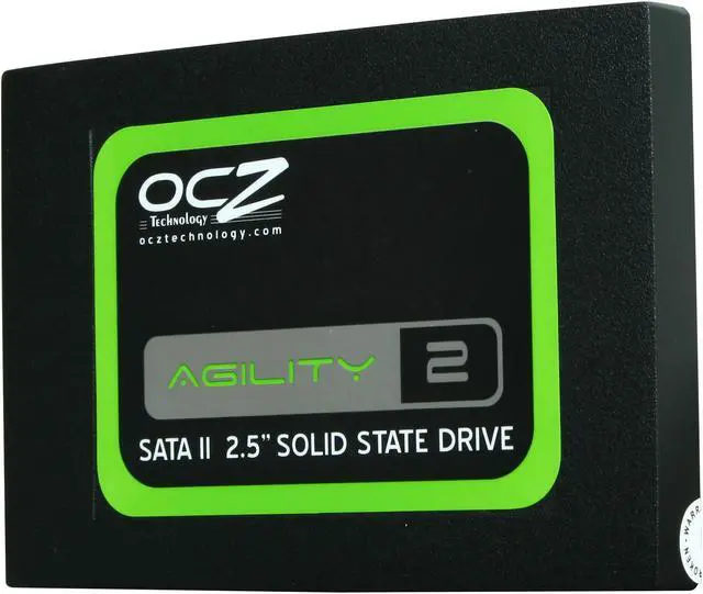 Alt view image 2 of 6 - OCZ Agility 2 2.5" 120GB SATA II MLC Internal Solid State Drive (SSD) OCZSSD2-2AGTE120G