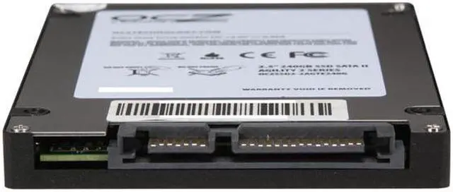 Alt view image 3 of 5 - OCZ Agility 2 2.5" 240GB SATA II MLC Internal Solid State Drive (SSD) OCZSSD2-2AGTE240G