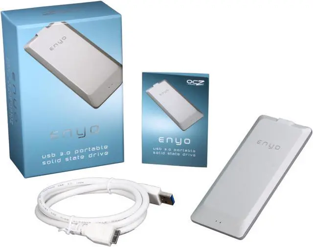 Alt view image 6 of 6 - OCZ Enyo 128GB USB 3.0 MLC External Solid State Disk