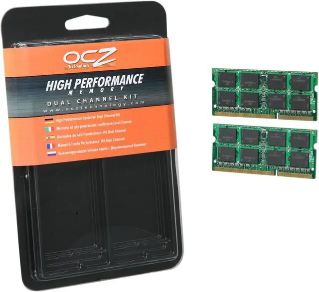 Alt view image 3 of 3 - OCZ 8GB (2 x 4GB) 204-Pin DDR3 SO-DIMM DDR3 1333 (PC3 10666) Laptop Memory Model OCZ3M13338GK