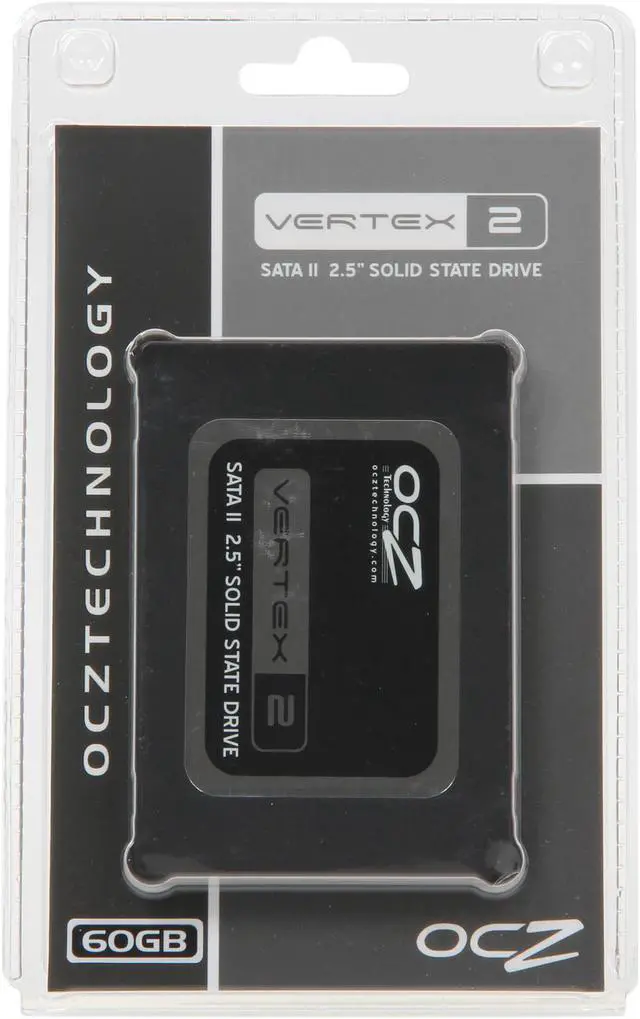 Alt view image 5 of 5 - OCZ Vertex 2 2.5" 55GB SATA II MLC Internal Solid State Drive (SSD) OCZSSD2-2VTXE60G