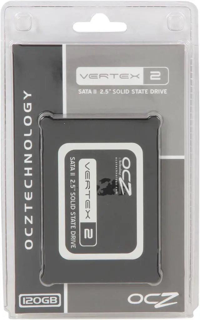 Alt view image 6 of 6 - OCZ Vertex 2 2.5" 115GB SATA II MLC Internal Solid State Drive (SSD) OCZSSD2-2VTXE120G