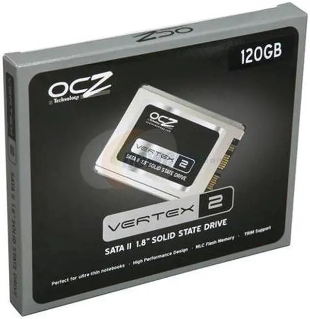 Main image of OCZ Vertex 2 120GB SATA II MLC Internal Solid State Drive (SSD) OCZSSD1-2VTX120G