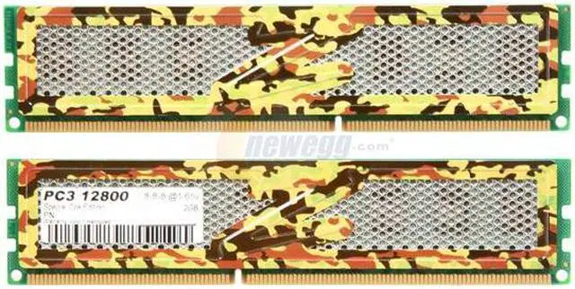 Alt view image 2 of 3 - OCZ Special Ops Edition 4GB (2 x 2GB) DDR3 1600 (PC3 12800) Low Voltage Desktop Memory Model OCZ3SOE1600LV4GK