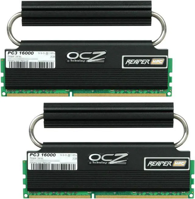 Alt view image 2 of 4 - OCZ Reaper 4GB (2 x 2GB) DDR3 2000 (PC3 16000) Desktop Memory Model OCZ3RPR2000LV4GK