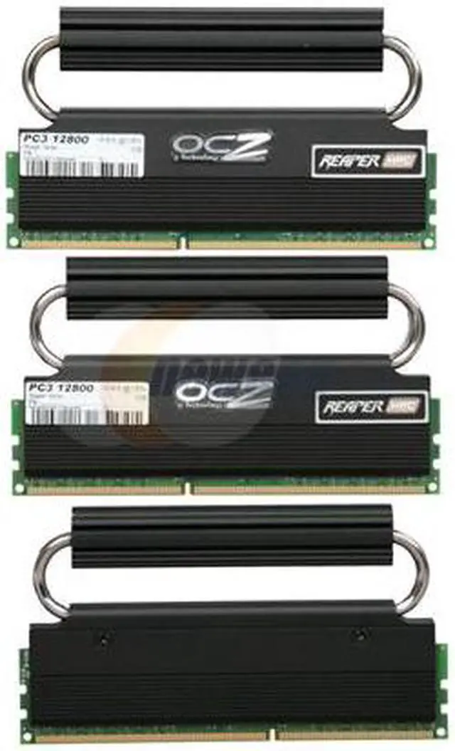 Alt view image 2 of 3 - OCZ Reaper 6GB (3 x 2GB) DDR3 1600 (PC3 12800) Desktop Memory Model OCZ3RPR1600C6LV6GK