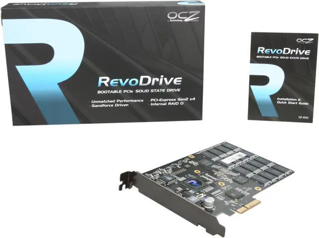 Alt view image 7 of 7 - OCZ RevoDrive PCI-E x4 240GB PCI Express MLC Internal Solid State Drive (SSD) OCZSSDPX-1RVD0240